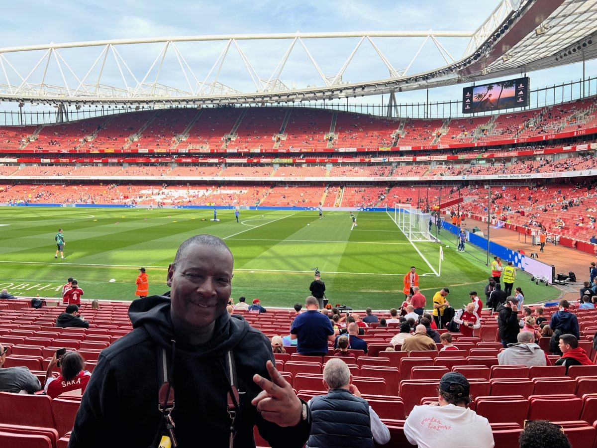 Ndani ya Uwanja wa Emirates, London Kaskazini.
