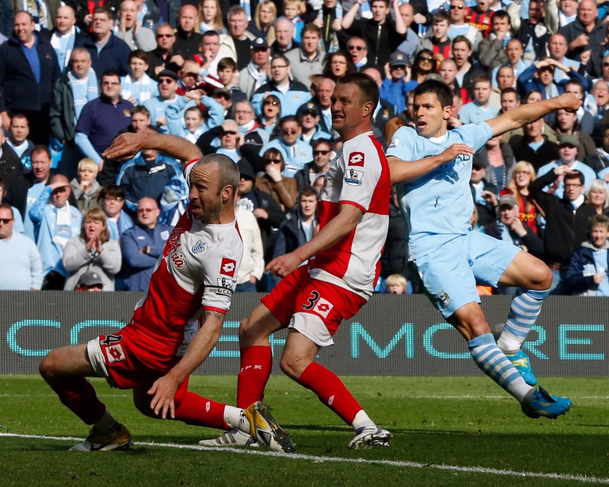 Sergio Agüero wa Manchester City alifunga bao lililowapatia ubingwa wao wa kwanza wa Premier League mwaka 2012, lakini kutokana na hukumu za kupatikana na hatia, huenda bao hilo lisiwe na maana yoyote.